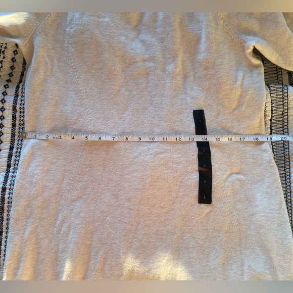 Banana Republic Cream Off The Shoulder Sweater Dress - Picture 6 of 6